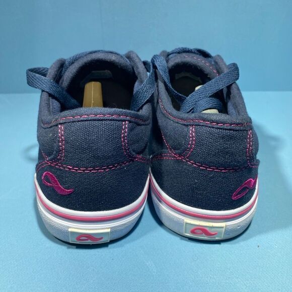 Adio Classic Skate Shoes Women’s  Size 10 Skateboarding Blue and Pink - Picture 4 of 7